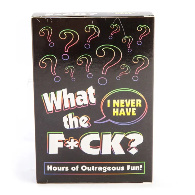 What the f*ck? I Never Have Card Game