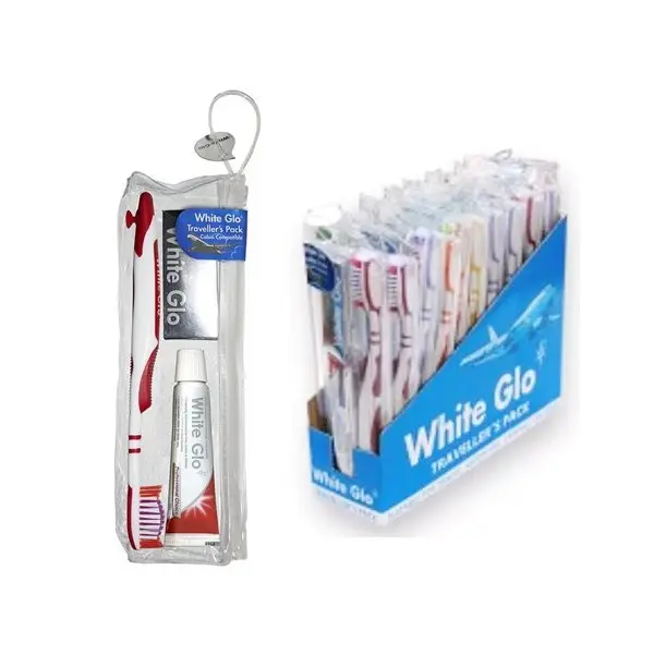 White Glo Toothbrush Traveller’s Pack