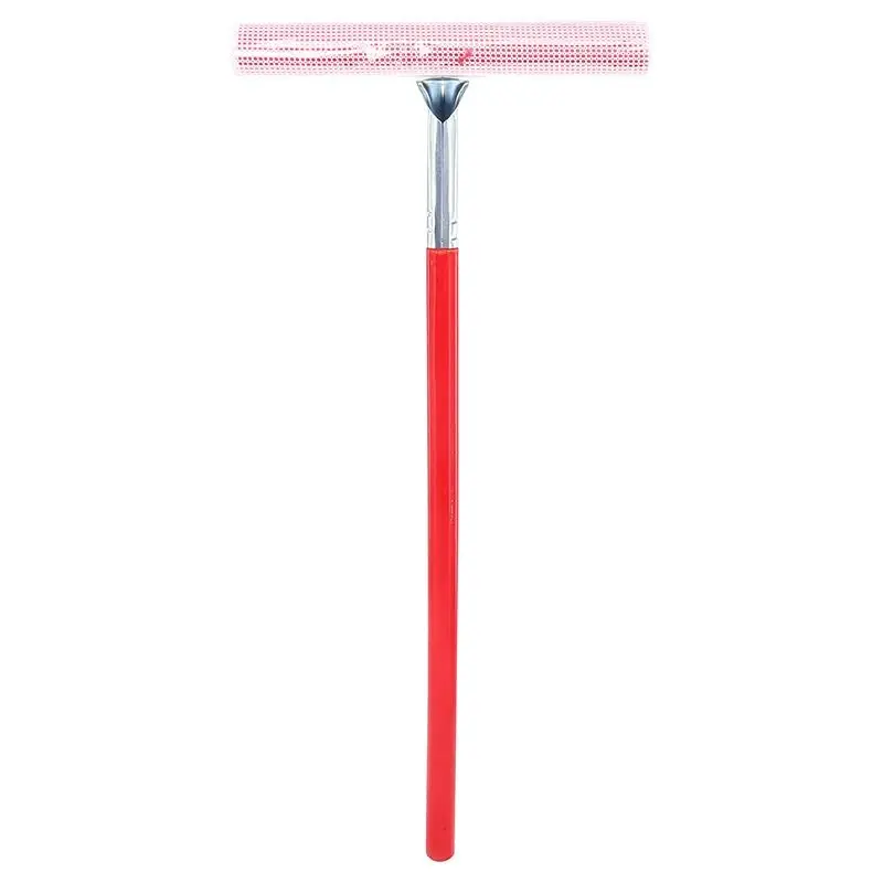 Windshield Dual Sided Squeegee Wooden Red 60cm x 20cm