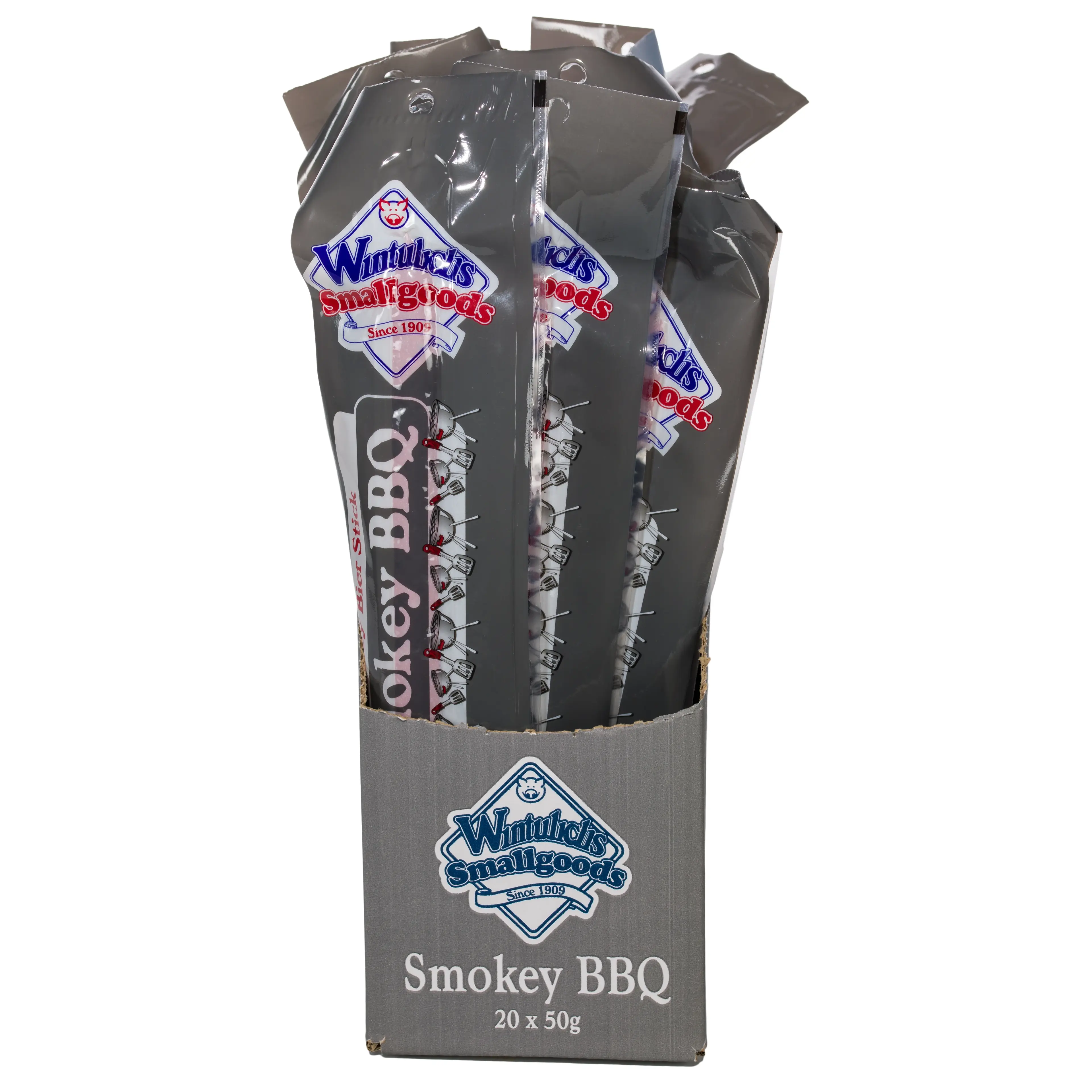 Wintulichs Big Boy Bier Stick Smokey BBQ 50g