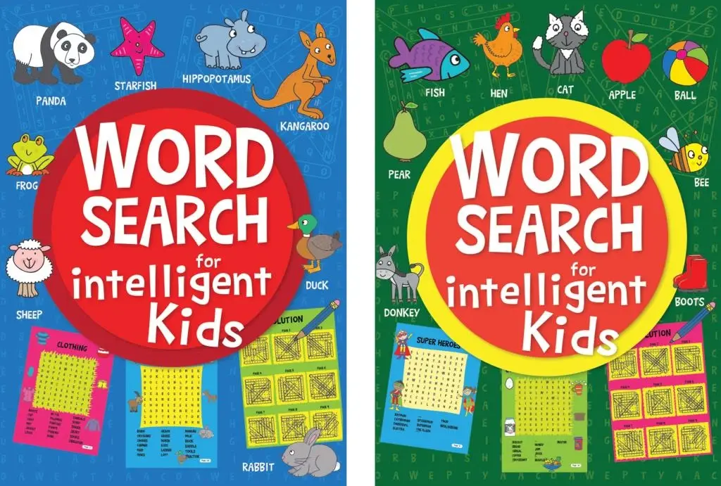 Wordsearch For Intelligent Kids-A4