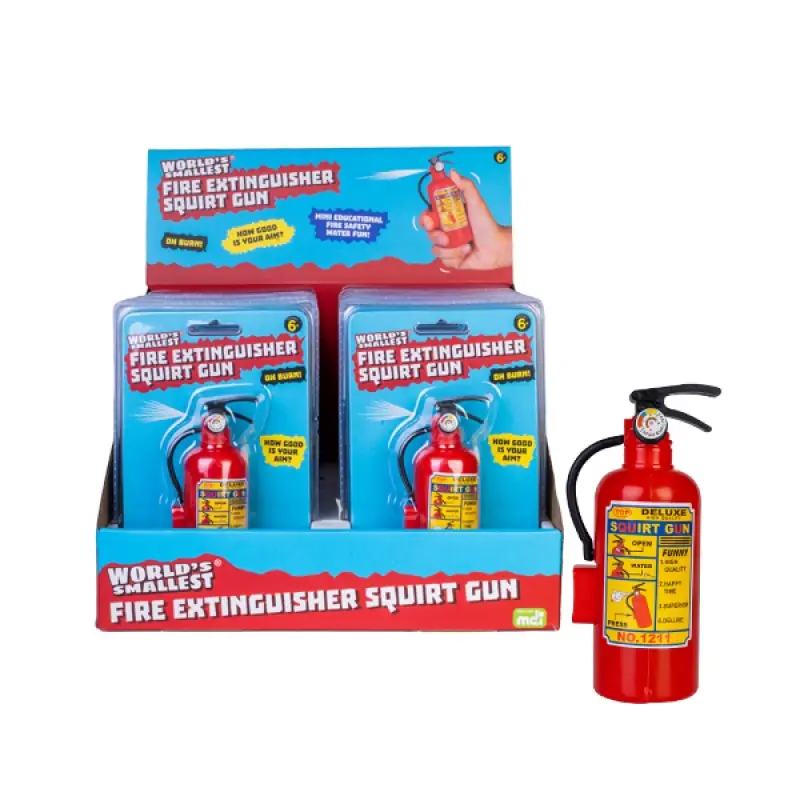 World’s Smallest Fire Extinguisher Squirt Gun