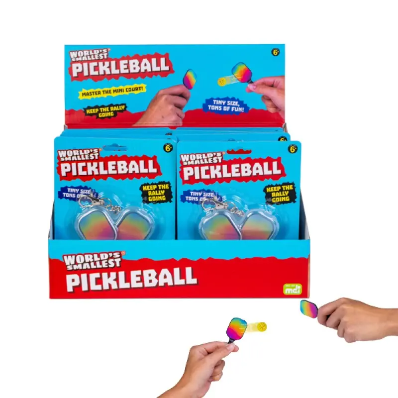 World’s Smallest Pickleball Set