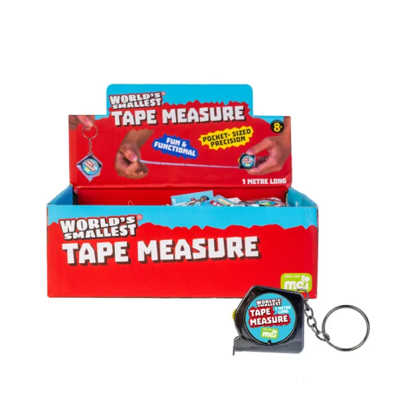 World’s Smallest Tape Measure Keychain