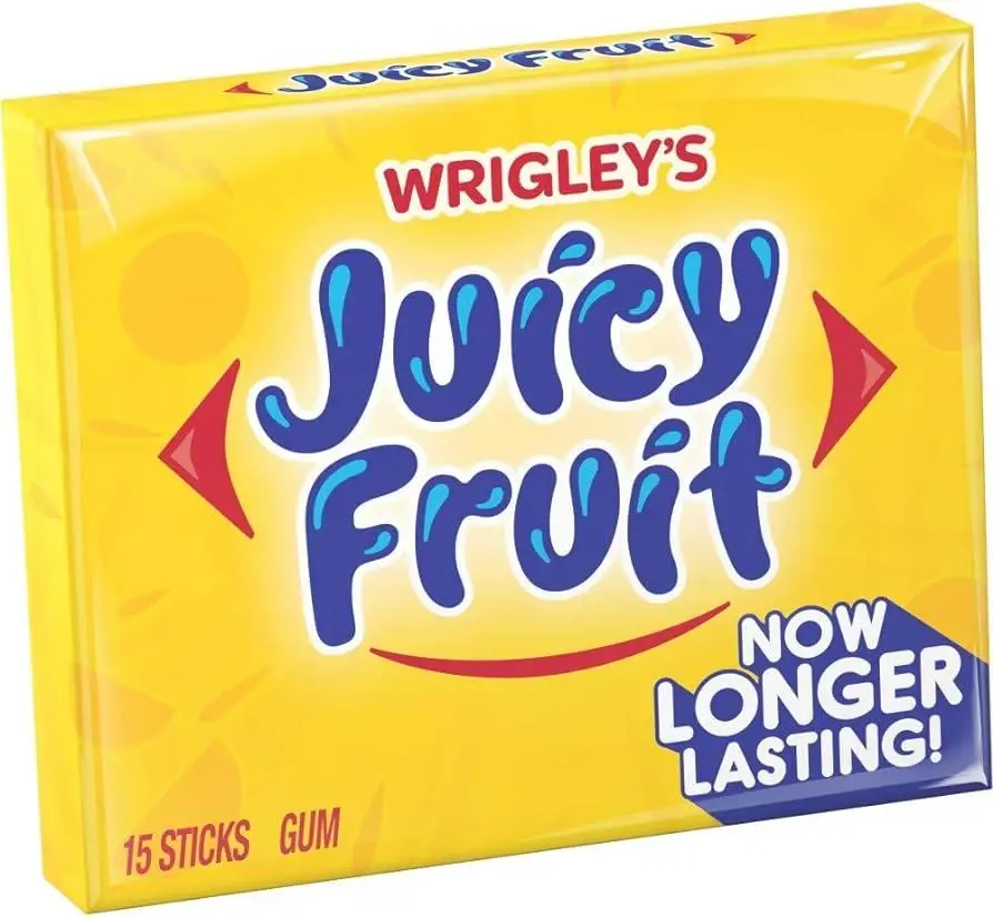 Wrigley’s Juicy Fruit 14.5g(0.5oz)
