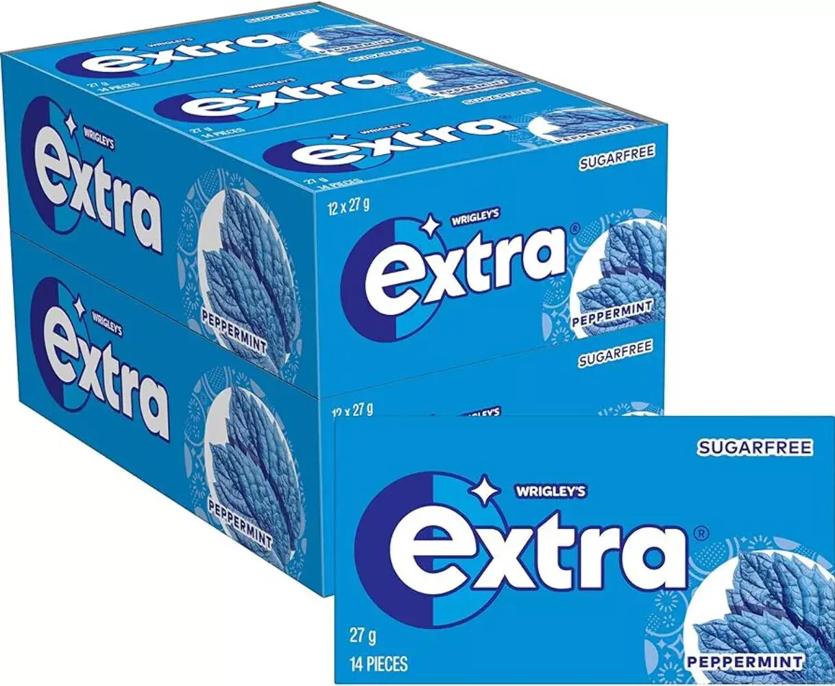 Wrigley’s Extra Envelope Peppermint(AUS) 27g