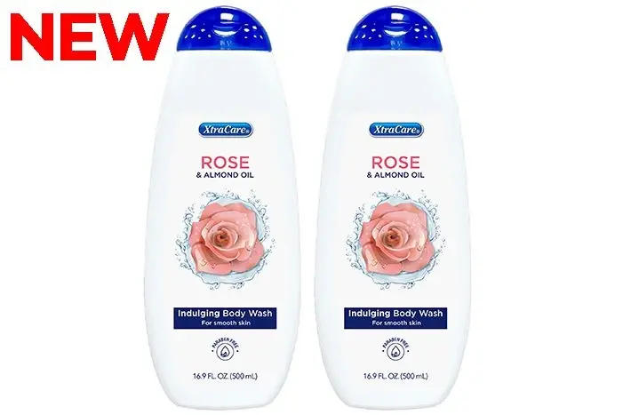 Xtracare Indulging Body Wash 500ml (Rose & Almond Oil)