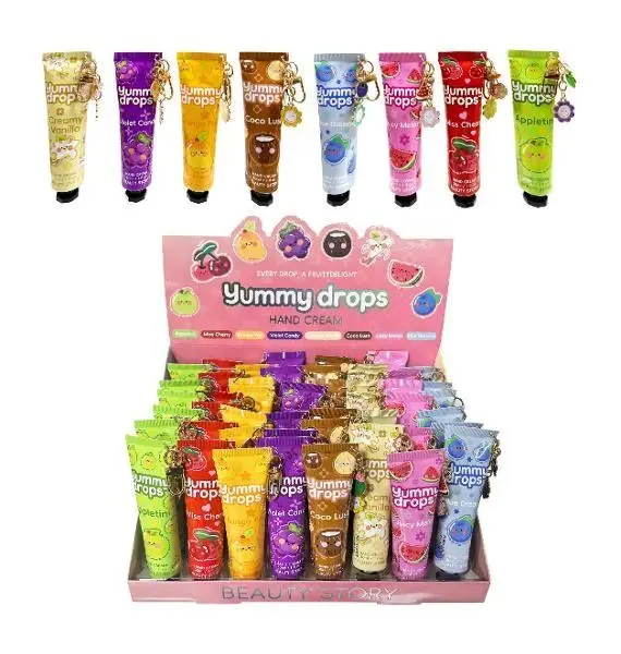 Yummy Drops Hand Cream with Keychain