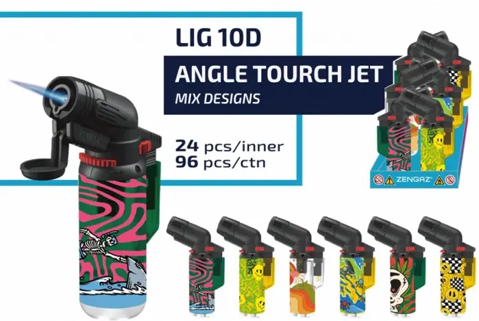 Zengaz Angle Torch Jet – Mixed Designs D