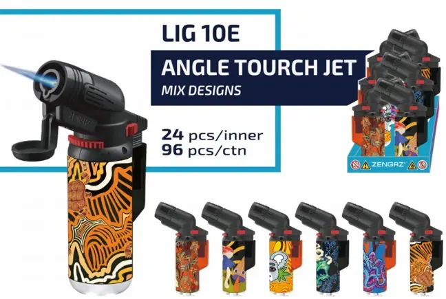 Zengaz Angle Torch Jet – Mixed Designs E