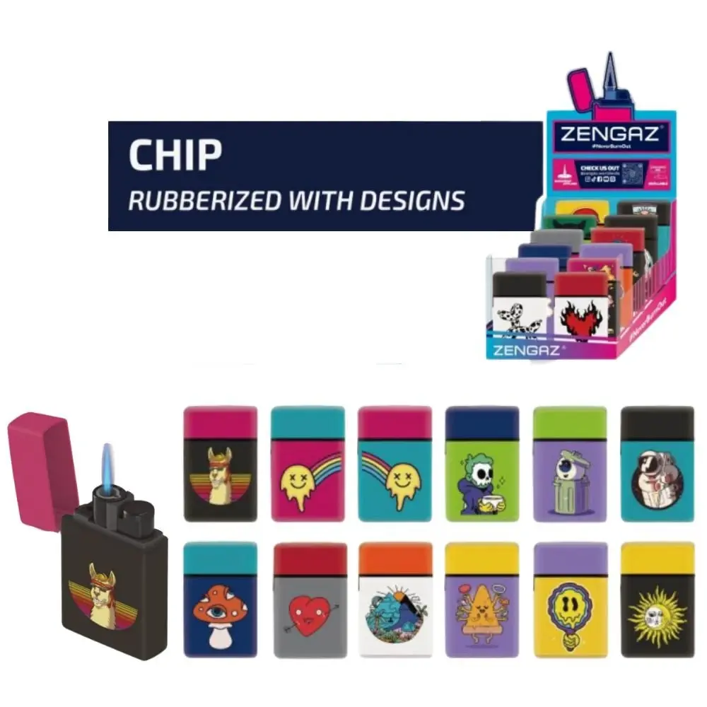 Zengaz Chip Jet Lighter – Mix D