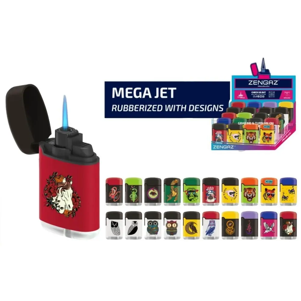 Zengaz Mega Jet Lighter – Mix J